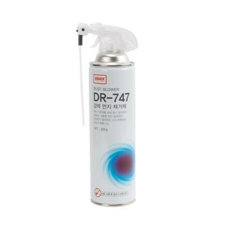 나바켐 DR-747 분사형 DME가스 DR-747 320g 먼지제거제, 3개