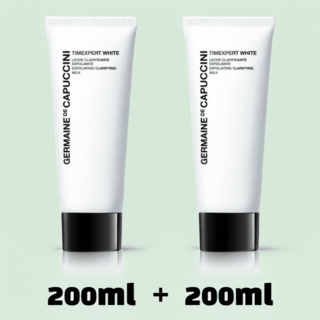 카푸치니 밀크필 200ml + 200ml 스페인 저자극 얼굴각질제거제 각질케어 필링젤, 2개