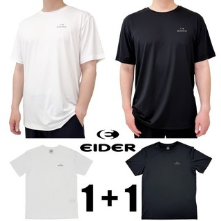 [백화점 매장판] 아이더 1+1 쿨링 기능성 반팔티 냉감 신축성 2Pack 셋트 빅사이즈 반팔티