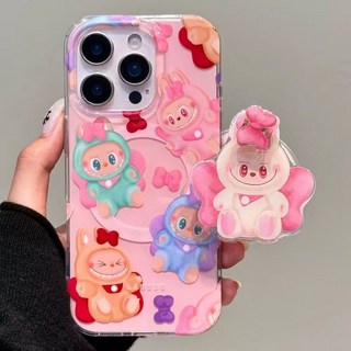 라부부 아이폰 거치대 케이스