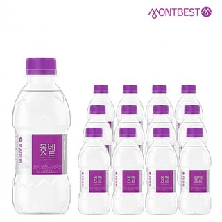 몽베스트 생수, 330ml, 12개