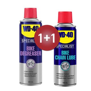WD-40 스페셜리스트 바이크 디그리서 + 체인루브 2종 SET