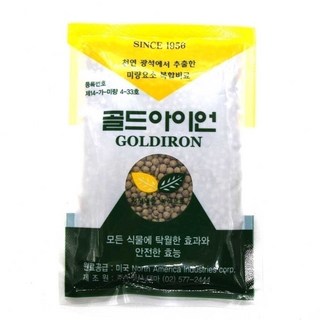 JAYART_골드 아이언 120g 미량요소 복합비료 화분영양 업소용 식물 식물제 퇴비 가정용 영양제+jac220909, 1개
