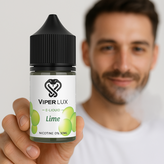 바이퍼럭스 무니코틴 액상 30ml 대용량 전자담배 액상 입호흡 폐호흡 겸용 발라리안 호환 강력 타격감, 라임, 1개 대표 이미지 - 전자담배 폐호흡 액상 추천