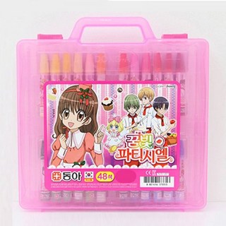 동아크레파스 48색 여 디자인랜덤