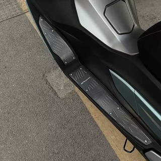 보그 VOGE SR125GT 호환 논슬립 발판 패드, 레드, 1세트