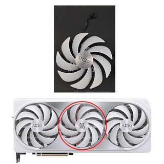 Gigabyte RTX4080 SUPER AERO 팬 교체