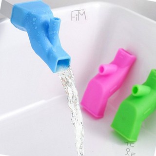 FIM 실리콘 수도꼭지 연장탭 양치연장탭, 1개