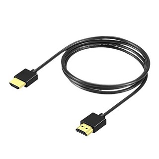 HDTV 케이블 4K 2.0 슬림 HDTV 남성-남성 코드 PC 분배기 스위처 모니터 오디오 비디오 케이블 1M 1.5M 2M 3M, [04] 2m, [01] HD Slim