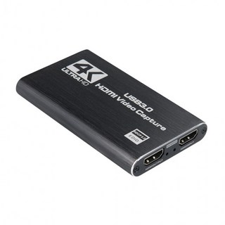 USB 3.0 HDMI 캡쳐보드 4K 60Hz UHD 입출력 녹화 오디오 마이크 연결, 상세페이지 참조