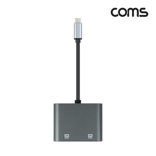 FW585 USB C to HDMI VGA 컨버터 미러링케이블, 1개