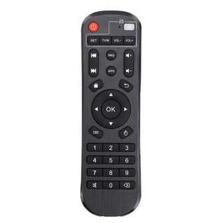가전 액세서리 스마트 TV 박스용 IR 리모컨 리모콘 안드로이드 10 9.0 4K 미디어 플레이어 셋톱 박스 컨트롤러 H96 MAX 331 Max X3 MINI V8 H616, [01] Black, 01 Black