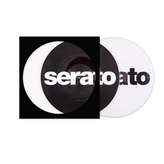 [12인치 세라토 바이닐] Serato Logo Picture Disc Timecode Vinyl (Pair)