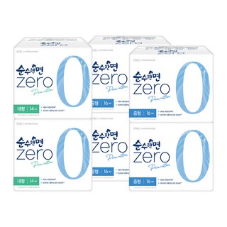 순수한면 제로 순면 뉴 생리대