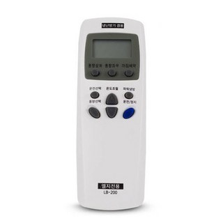 다와 냉난방기 전용 LG 에어컨 리모컨 LB-200, 1개