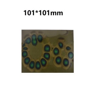 자기장 뷰어 필름 50x50mm 카드 자석 검출기 패턴 디스플레이 L4MF 25/30/50MM, [12] 101x101mm, 1개