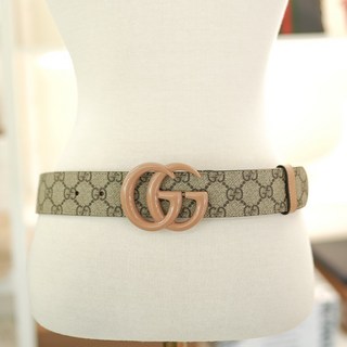 구찌 여자 벨트 400593 HUH4V 8408 가죽 베이지 명품벨트 당일국내발송