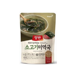 양반 소고기 미역국, 460g, 4개