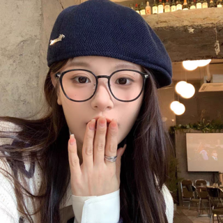 Rakumin 여성 가벼운 블루라이트 차단 패션 안경 안경테 대표 이미지 - 뿔테 안경 추천