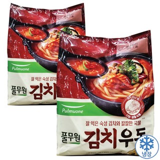 풀무원 김치우동 1 053g, 1.053kg, 2개