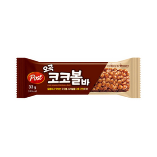 동서 포스트오곡코코볼바, 33g, 1개