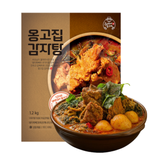 황씨네 시골 뼈감자탕 감자탕 우거지 뼈해장국 푸짐한, 1.2kg, 4개