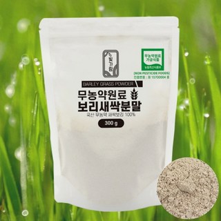 국산 무농약원료 수경 보리순 새싹보리 가루 분말 파우더, 1개