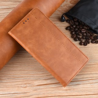 ZTE Nubia Z70 Ultra 휴대폰 가방용 플립 PU 가죽 지갑마그네틱 흡착 케이스, 01 Nubia Z70 Ultra, 03 brown