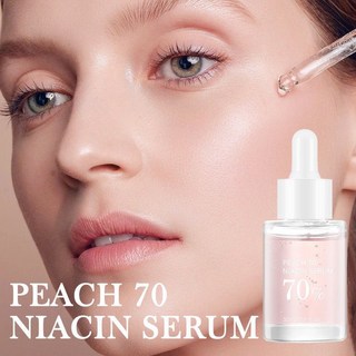 나이아신아마이드 세럼 70% 나이아신아마이드 복숭아 에센스, 1개, 30ml