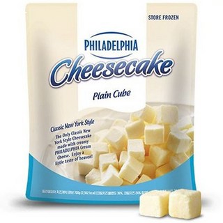 필라델피아 큐브 치즈케익 플레인