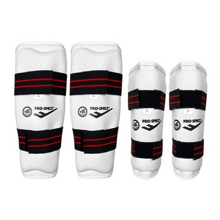 프로스펙스 PU 태권도 팔다리 보호대 세트