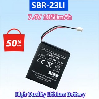 SBR-23LI 7.4V 1850mAh 리튬 배터리 폴리머 리튬 배터리 미용 장치 풍부한 수소 워터 컵 KC 배터리 팩 액세, 01 CHINA, 05 10PCS, 1개