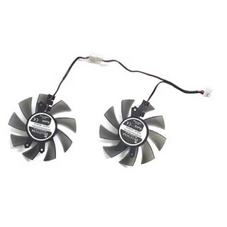 갤럭시 BOY 지포스 RTX 1660 1660 Ti 2060 그래픽 비디오 카드 쿨러 쿨링팬 2PCS / SET (국내배송)