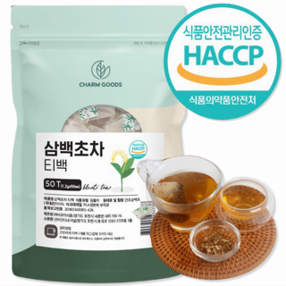 서우 HACCP 식약청 인증 국내산 건조 삼백초 차 티백 청가물없이 100% 원물, 1개, 60g, 50개입