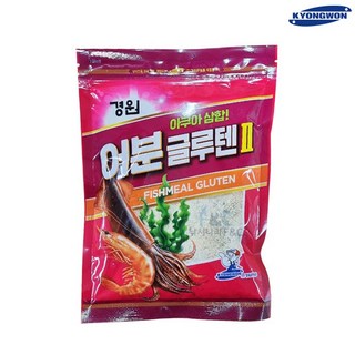 경원산업 어분글루텐2 삼합배합 경원떡밥 붕어떡밥 사용 모습