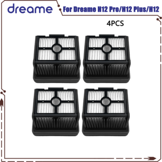 Dreame H12 Pro Plus Core 소프트 브러시 예비 부품 습식 진공 청소기 롤러 헤파 필터, 07 4PCS