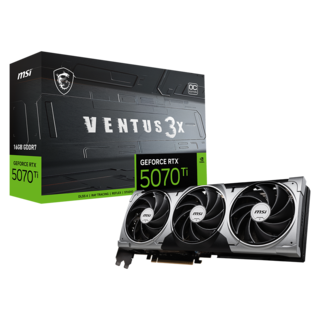 MSI 지포스 RTX 5070 Ti 벤투스 3X OC D7 16GB, 단일옵션