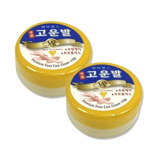 고운발 웰빙헬스팜 명품 크림, 1개입, 2개, 110g