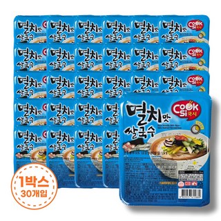 쿡시 멸치맛 쌀국수, 30개, 92g