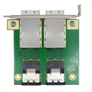 듀얼 포트 미니 SAS 내부 SFF8087 HD Sas26P PCI 어댑터 카드AB01