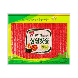 [신선] 2+1 동원 싱싱맛살 실속 500g 트레이더스 식자재 캠핑음식, 3개
