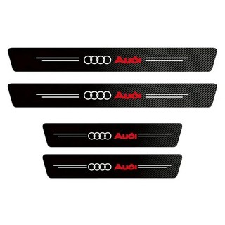 자동차 문턱 스티커 스크래치 방지 문짝 씰 트렁크 보호대 라인, 1개, 4. 4pcs Door-Audi