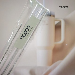 스타벅스 스탠리텀블러 빨대 스탠리퀜처H2.0 빨대 호환 (887ml / 1.18L), 887ml, 투명, 1세트