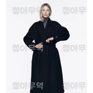 ZARA 자라 울 블렌드 모직 롱 코트 재킷_순수 자연의 힘