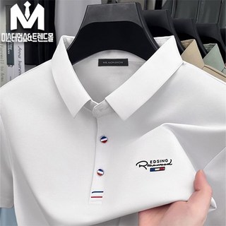 남성 여름 카라 반팔티
