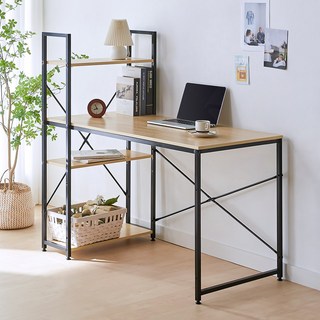 심플H형 컴퓨터책상, 메이플