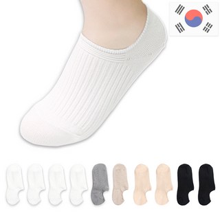 비바슈슈 쫀쫀하고 도톰한 여성용 골지 페이크삭스 10켤레 (230~250mm)
