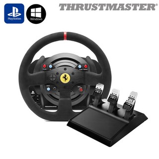 트러스트마스터 T300 페라리 Integral 레이싱휠 (PS5 PS4 PC지원), T300 페라리 레이싱휠, 1개