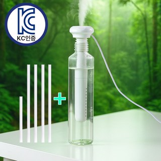 루미시에르 KC인증 USB 생수병 휴대용 가습기, 필터5개입