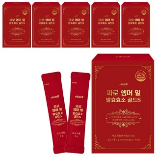 고역가수치 이탈리아 파로 효소 식약청인증 탄수화물 단백질 분해효소 프리미엄 파로 고대 곡물 순수 자연발효 효소 분말 30p, 6개, 90g